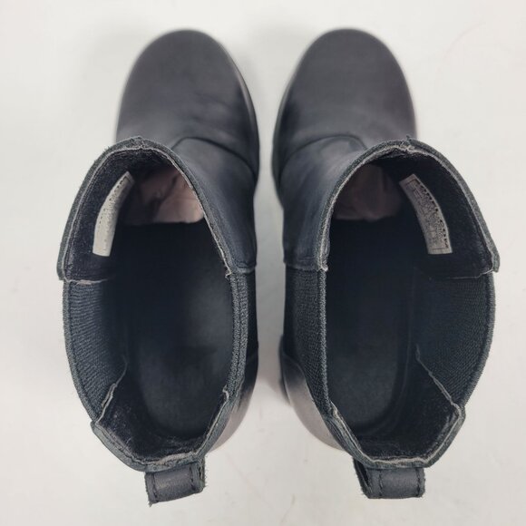 Sorel Women's Black Joan Of Arctic Wedge III Chelsea Boots NL4355-010 US Size 5 - Picture 5 of 10